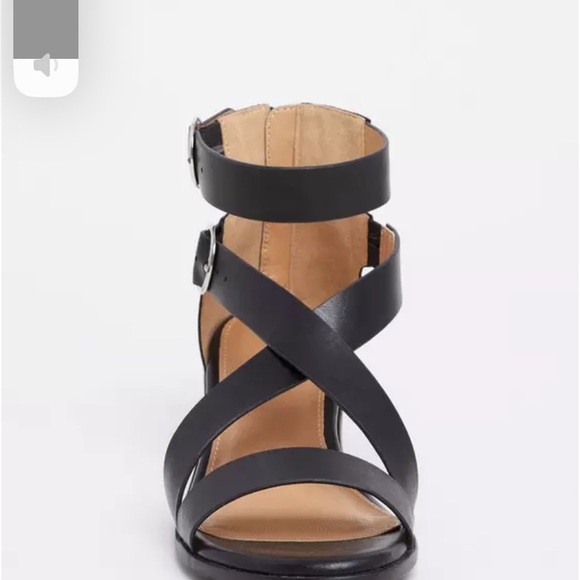 Strappy Low Block Heel Sandal (WW) - Picture 6 of 6